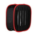 thumbnail image 3 of Portable Collapsible Softbox LED Light Panel Diffuse Light Room Lighting Modifier for LED Light,1 x Collapsible Softbox,Black&Red, 3 of 8