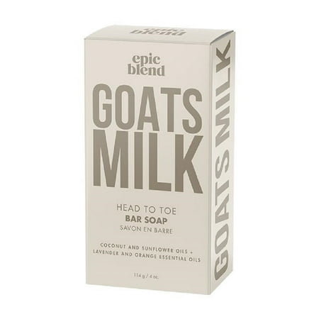 Epic Blend Goats Milk Heat To Toe Bar Soap