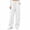 White, variant on Besolor Womens Wide Leg Sweatpants Elastic Drawstring High Waist Loose Casual Running Trousers with Pocket(X-Large,White)