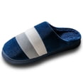 thumbnail image 3 of Gaexia Women's Furry On Slippers Winter Warm Home Indoor Comfortable Soft Flat Round Toe Cozy Couples Shoes, 3 of 5