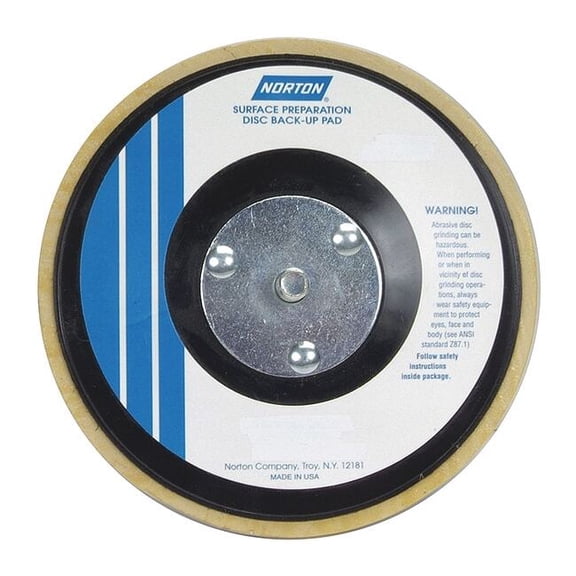 Norton Abrasives Hook-and-Loop Dsc BU Pad, 4D 66261059304