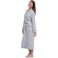 thumbnail image 3 of Long Women's Cotton Robes - Soft Robe Womens, 3 of 6