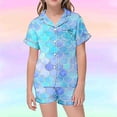 thumbnail image 1 of Ensemble de Pyjama pour Garçon, Mode, Hauts à Boutons, Ensemble de Pyjamas Classique, Pyjamas pour Garçons, Taille 8-10 Ans, 1 of 3