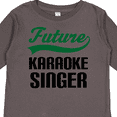 thumbnail image 4 of Inktastic Future Karaoke Singer Boys Long Sleeve Toddler T-Shirt, 4 of 5