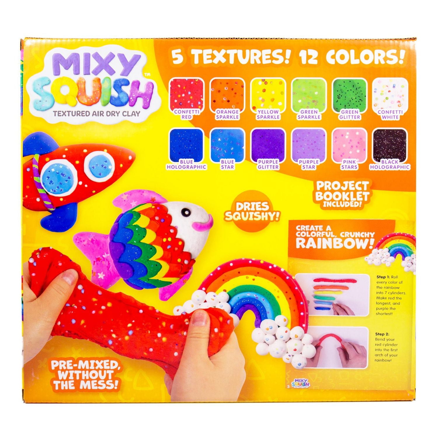 Mixy Squish™ Air Dry Clay Mega Pack, Ages 6 years and up
