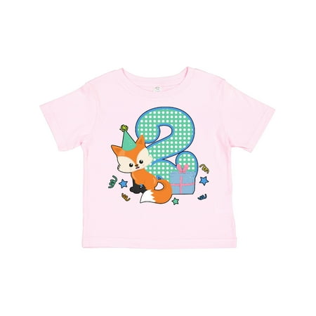 

Inktastic Im 2 Years Old with Fox Gift Toddler Boy or Toddler Girl T-Shirt