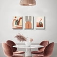 thumbnail image 6 of Boho Wall Art Prints Set of 3, Mid-Century Modern Prints , for Bedroom Living Room Bathroom Home Office Boho Room Decor,12x16in, 6 of 6