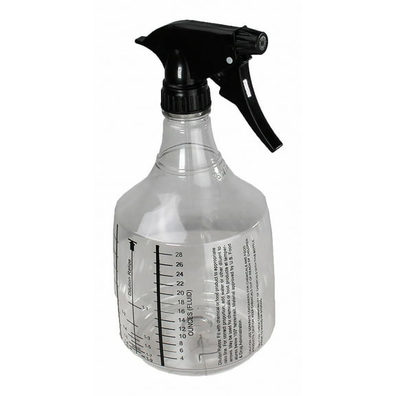 1PACK Tough Guy Trigger Spray Bottle,36oz,9"H,Clear,PK12 120898 120898 ZO-G6138054