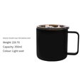 thumbnail image 1 of Tasse à Café en Acier Inoxydable : Double Paroi, Résistante à la Chaleur pour Camping, 1 of 9
