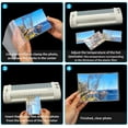 thumbnail image 4 of 150 Pcs Thermal Laminating Pouches 2Mil Clear Laminating Pouch Film Photo Protecting Sheets Hot Laminate Pouches Sheets for Sealed Photo Card Documents, 4 of 7