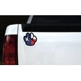 thumbnail image 2 of 5in x 5in Texas Flag Paw Print Sticker, 2 of 2