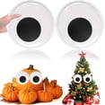 thumbnail image 1 of PETKNOWS 7 Inch Giant Googly Wiggle Eyes, 2Pcs Extra Large Self Adhesive Googly Eyes for Craft Wiggle Eye Stickers Large Sticky Eyes Handicrafts DIY Making, 1 of 7