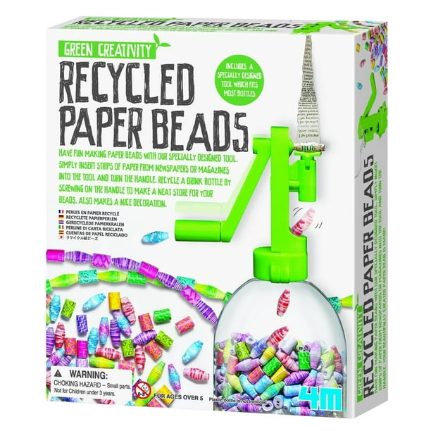 4M de Perles de Papier Recyclées de Créativité Verte