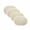 beige, variant on Set of 4 Oval Placemats Heat-resistant Table Mats Washable Non-slip Dining Table Mats