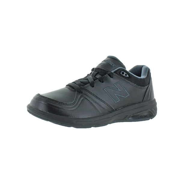 New Balance New Balance Womens 813 Leather Walking Shoes Black 11