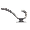 thumbnail image 4 of Richelieu RH1473021143 5-1/16" Double Metal Coat Hook - Nickel, 4 of 4
