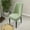 Light Green, variant on JingChun Wingback Side Chair Cover Stretch Dining Chair Covers Slipcovers Sloping Arm Chair Protector Cover Washable Upholstered Arm Dining Chair Cover for Dining Room Banquet Home Decor