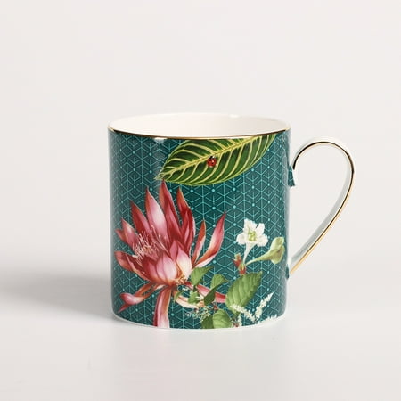 

Homeex Simple And Straight Large-capacity Mug Ceramic Green