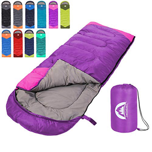 Details about    Camping Sleeping Bag 3 All Seasons Winter Summer Fall Kids Adults Durable 