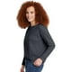 thumbnail image 4 of Sudadera Hanes EcoSmart con cuello redondo Slate Heather para mujer, 4 of 5