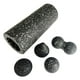 thumbnail image 1 of Juego de rodillos de espuma para ejercicios de fitness de cuerpo completo, pelota de yoga de alta densidad para fascitis. negro gris, 1 of 8