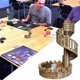 thumbnail image 2 of Dice Castle Tower Dice Tower Castle Stairs for Desktop Ornaments C, 2 of 5