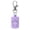 B, variant on Multi Use Refillable Bottle Keychain Cap Accessory Securely Carries Liquid Cosmetics In Stylish Design