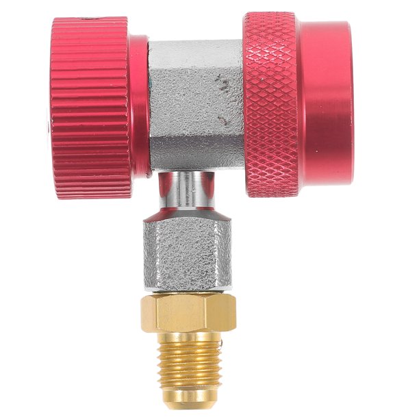KAKOWELY Adaptador de acoplamiento rápido para aire acondicionado de coche, adaptador de refrigeración para sistema de aire acondicionado R13a.
