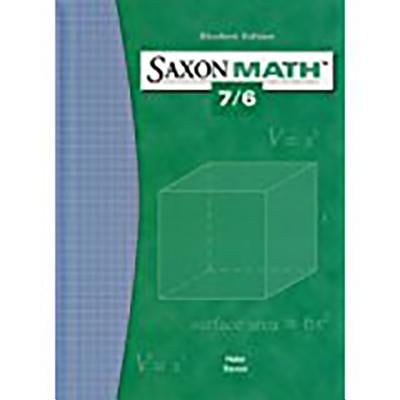 Pre-Owned Saxon Math 7/6 Student Edition 2004