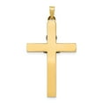thumbnail image 3 of 14k Two-tone Claddagh Cross Pendant in 14k Yellow and White Gold, 3 of 3
