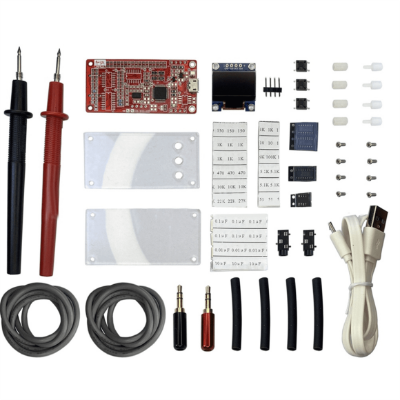 M181 Digital LCR Tester Machine Kit High Precision Inductance Resistance Measure Meter Capacitance Meter DIY Module