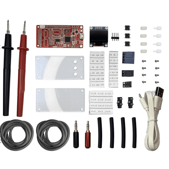 M181 Digital LCR Tester Machine Kit High Precision Inductance Resistance Measure Meter Capacitance Meter DIY Module