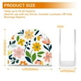 thumbnail image 4 of Yayeee Napkin Holder for Table Kitchen Paper Tissue Organization, Retro Yellow Floral, 4 of 8