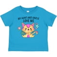 thumbnail image 3 of Inktastic My Aunt and Uncle Love Me with Cute Kitten and Flowers Boys or Girls Baby T-Shirt, 3 of 5