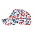 thumbnail image 2 of Lsque Birds Flowers Baseball Cap Trucker Low Profile Hat Golf Dad Hat Adjustable Original Classic Unconstructed Plain Cap Men Women, 2 of 9