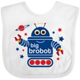 thumbnail image 3 of Inktastic Robot Brother Boys Baby Bib, 3 of 4