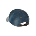 thumbnail image 3 of Top Headwear Faith Distressed Studded Denim Baseball Cap - Dark Denim, 3 of 4