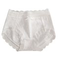 thumbnail image 5 of Sakmal Briefs Underwear for Women Butt Lifting Panties White Comfort Panties for Women M, 5 of 5