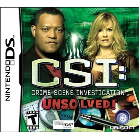 Csi: Unsolved - Nintendo Ds
