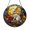 Acrylic 3.5 Inch, variant on Rabbit Moon Window Hanging Decor, Stained Glass Style Fantasy Celestial Suncatcher, Decorative Glass Panel for Windows