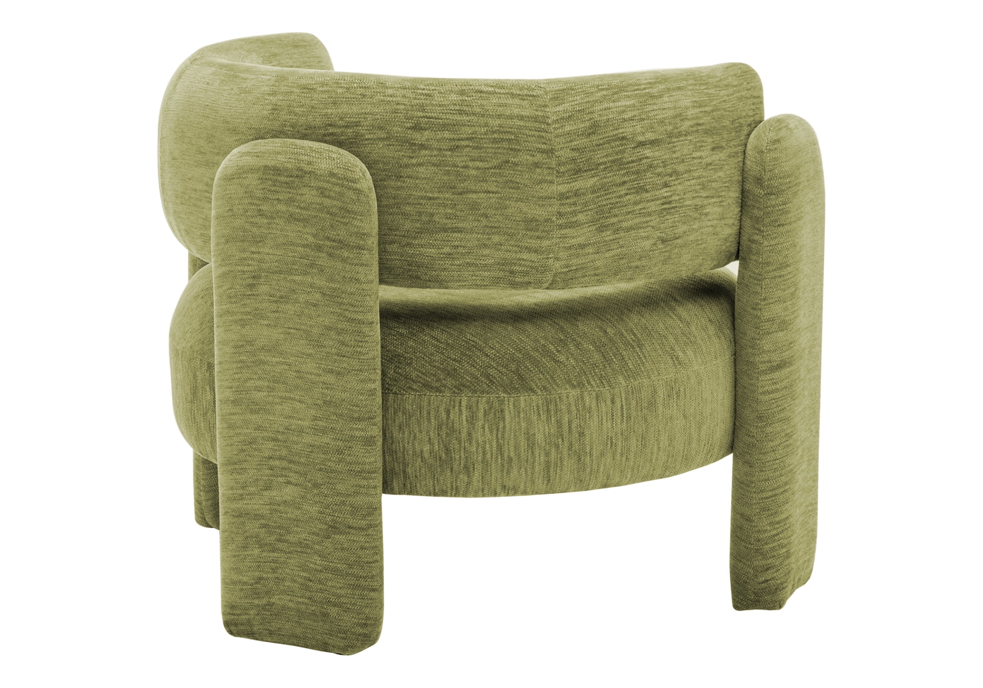 Monarch Specialties - I 8016 Accent Chair, 29"H, Upholstered, Living Room, Bedroom, Green Fabric