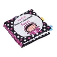thumbnail image 4 of Libro de juguete libros de tela suave juguete sensorial suave juguetes educativos de aprendizaje estimulación Visual para regalo de Aprendizaje Temprano ANGGREK  Otros, 4 of 8