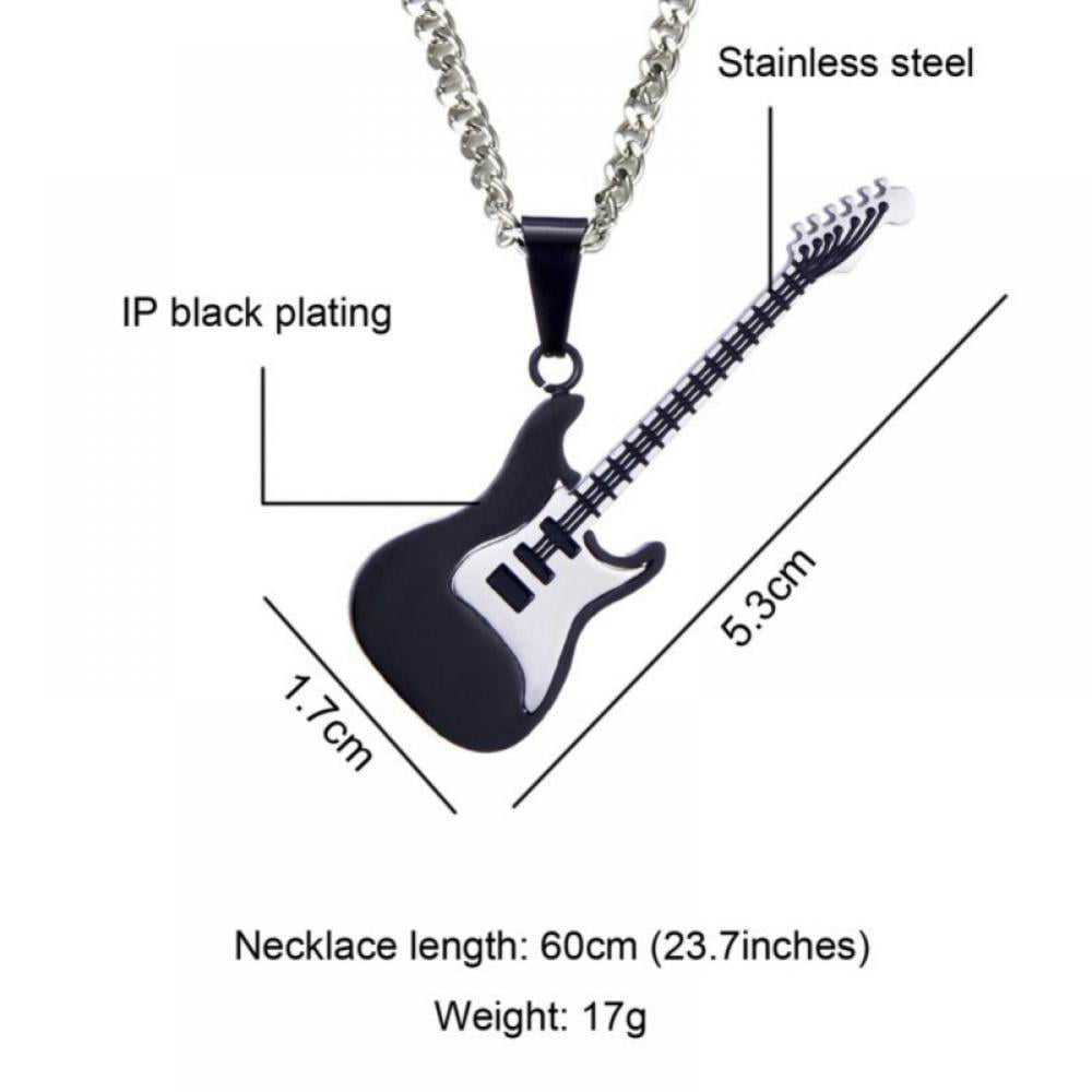 HAMANY Necklace,Europe and America Necklace Stainless Steel Pendant Trend Titanium Steel Bicycle Pendant