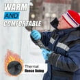 thumbnail image 4 of HANDLANDY Waterproof Work Gloves for Cold Weather, Insulated Winter Work Gloves for Men Women, Grip Freezer Gloves for Cold Weather Job, XXL, 4 of 7