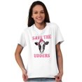 thumbnail image 5 of Breast Cancer Awareness Save Udders Women's Graphic T Shirt Tees Brisco Brands S, 5 of 5