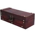 thumbnail image 3 of Caja de Madera de Imitación Vintage, Caja de Almacenamiento de Madera de Imitación, Caja de Almacenamiento Vintage, Organizador de Adornos de Joyería de Estilo, 3 of 7