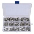 thumbnail image 1 of Screws Assortment Kit,185Pcs Hex Socket Pan Pan Head Screws Screws Smooth Operation, 1 of 14