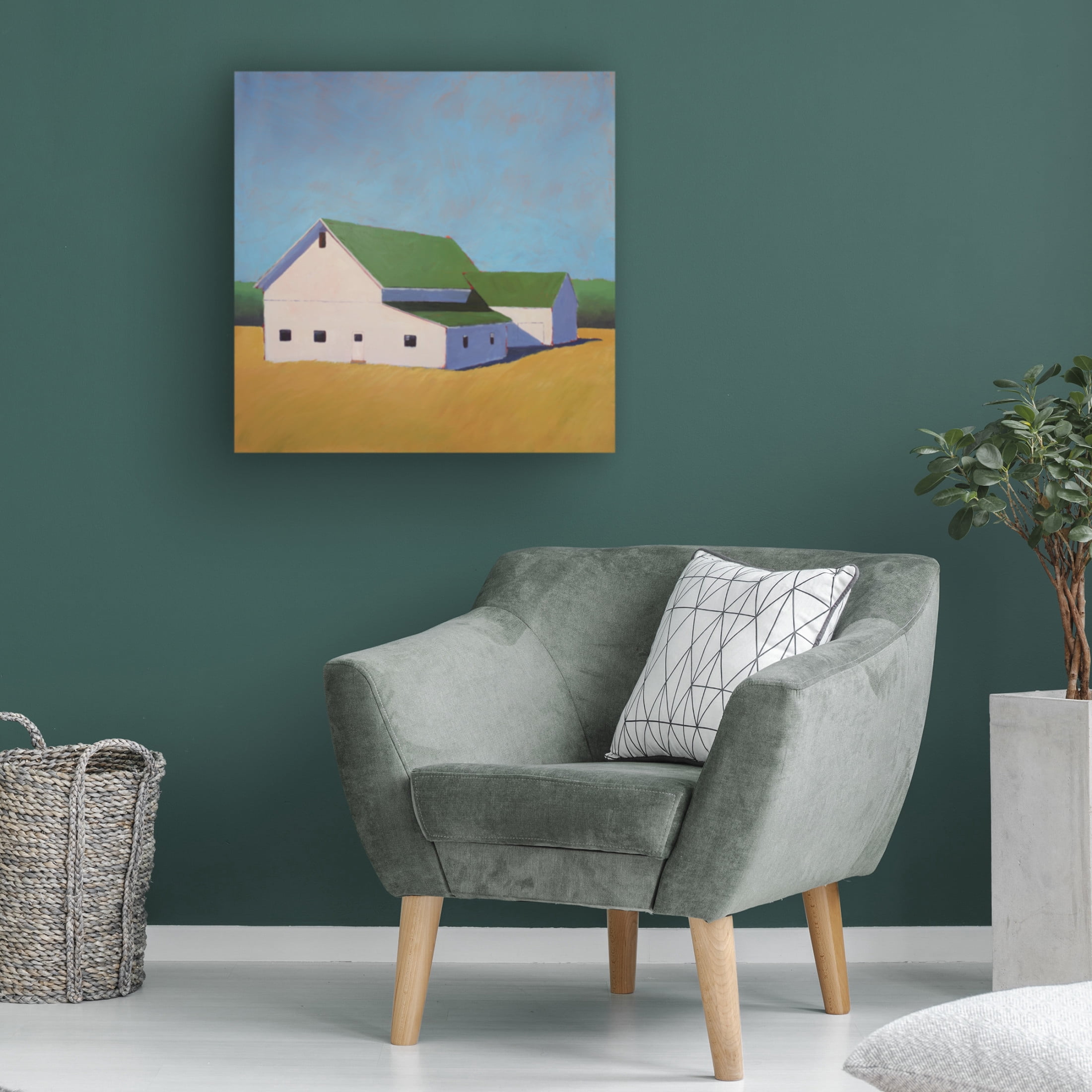 Trademark Fine Art Carol Young Homestead Barn VII Canvas Wall Art
