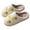 Yellow, variant on Cute Fruit Slippers for Women Men Bedroom Fuzzy House Shoes Winter Warm Indoor Outdoor Slides