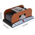 thumbnail image 4 of Electric Card shuffler, Automatic Poker Card Shuffler for Poker Games and Other Card Games, 4 of 7